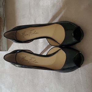 Marc Fisher peep toe heels